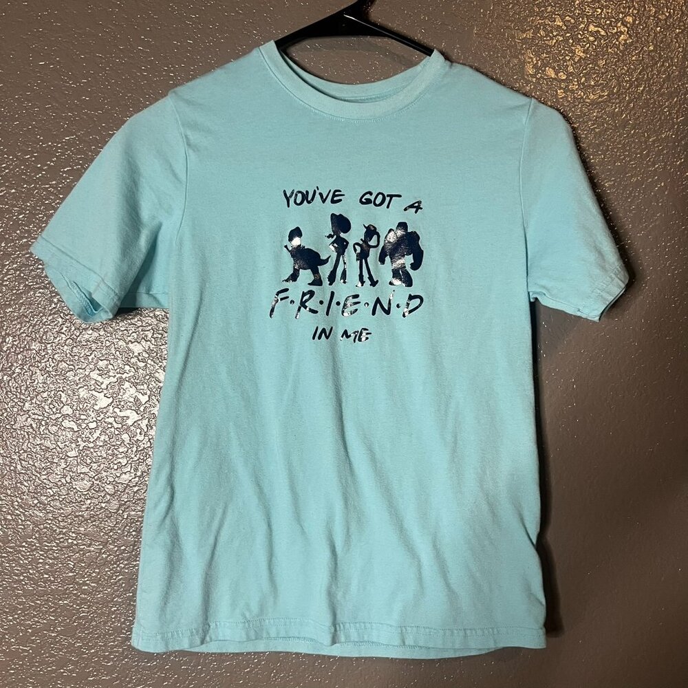 Toy Story You’ve Got a Friend in Me Graphic Tee Youth Large 10–12 Blue